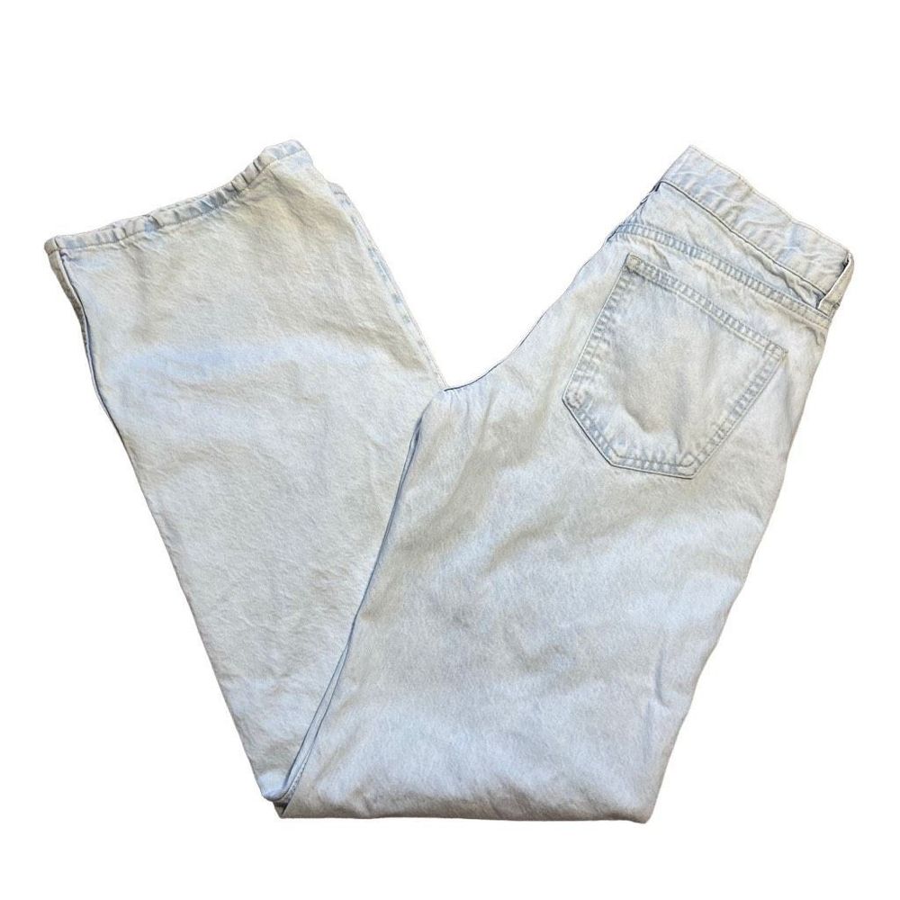 Mango Wide Leg Light Wash Jeans Women’s Size 6